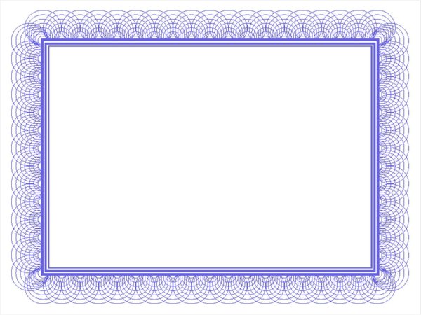 Прозрачные рамки для сертификата