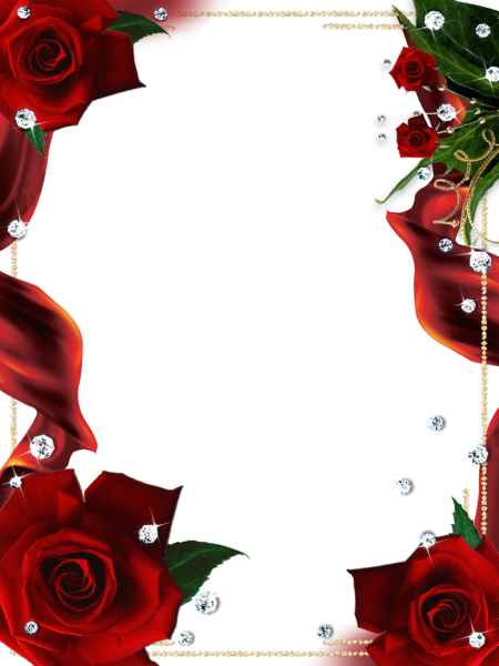 Рамка для фотошопа розы