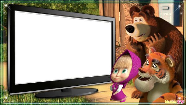 Маша и медведь телевизор