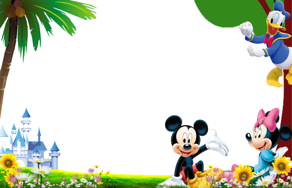 Рамка с мультяшными героями