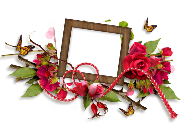 Рамки кластеры с днем рождения