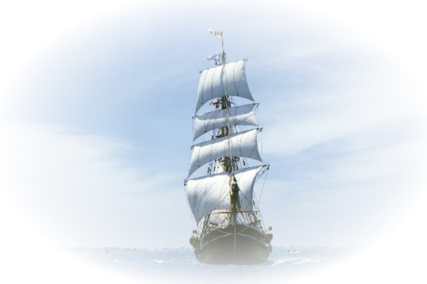 Корабли на Светлом фоне