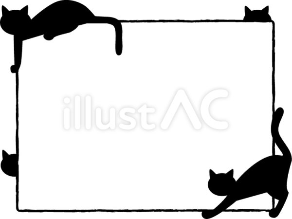 Рамка с котами для текста