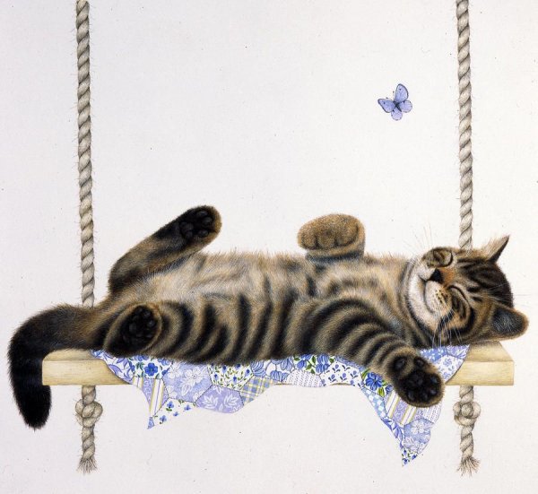 Рамка в виде кошки