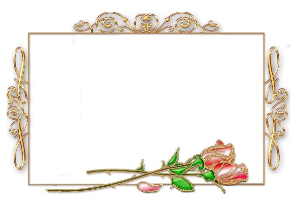 Красивые прозрачные рамки