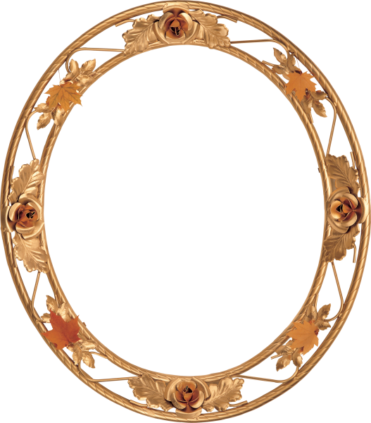 Овальная рамка