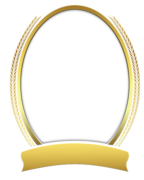 Овальная рамка