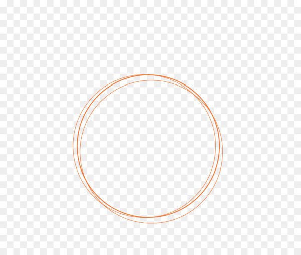 Круглая рамка Минимализм