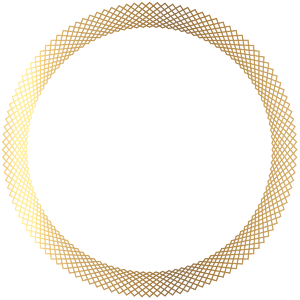 Круглая рамка на прозрачном фоне