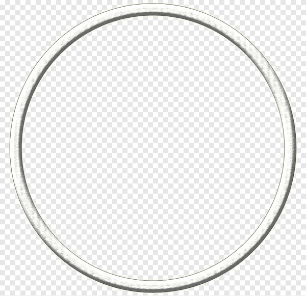Белая круглая рамка для фотошопа