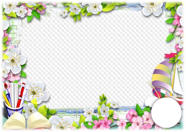 Прозрачные рамки школа