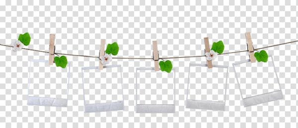 Три рамки на веревке