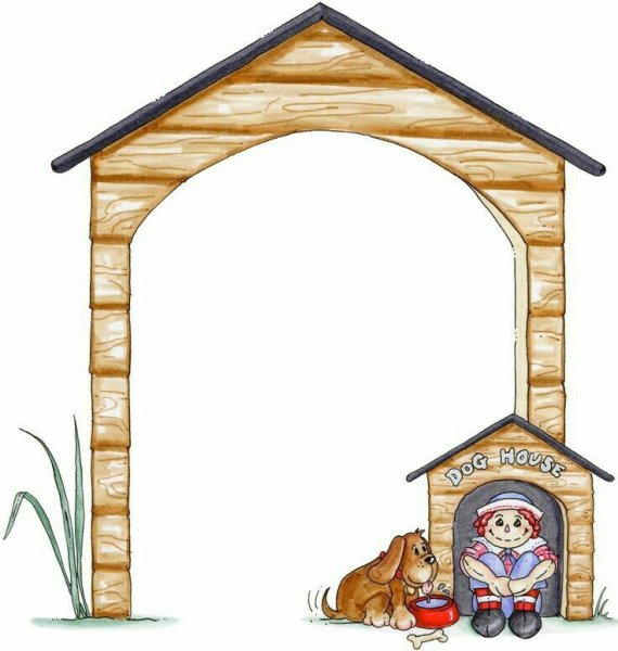 Фоторамка домик