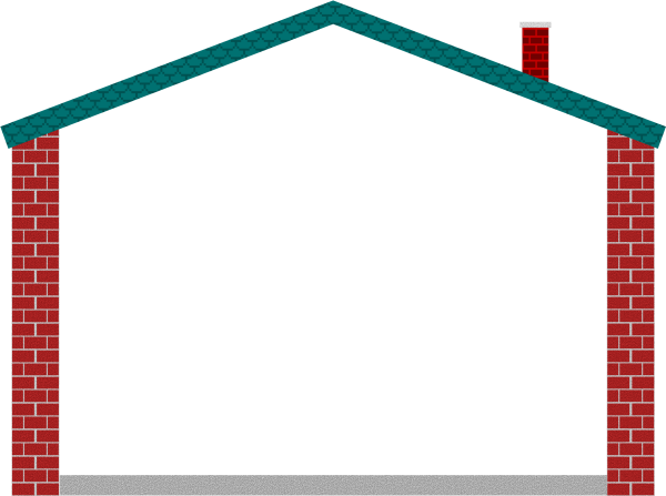 Рамка домик