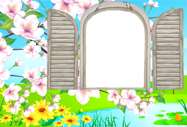 Рамка в виде окна