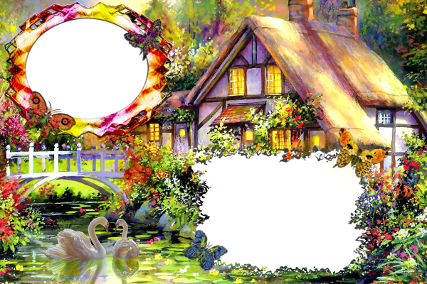 Фоторамки на даче