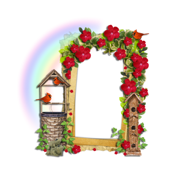 Рамка сказочный домик