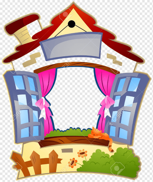 Рамка сказочный домик