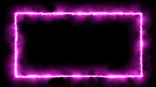 Неоновая рамка для стрима