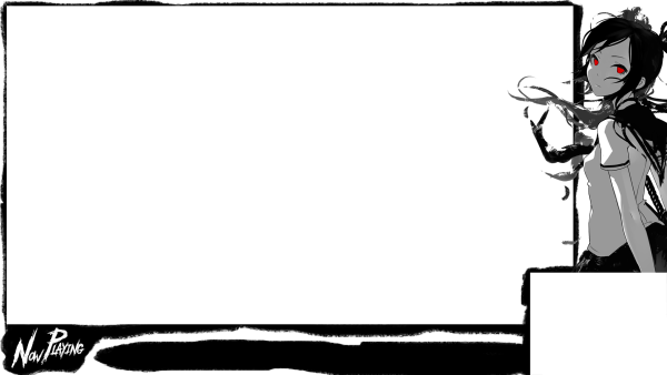 Аниме рамка для стрима