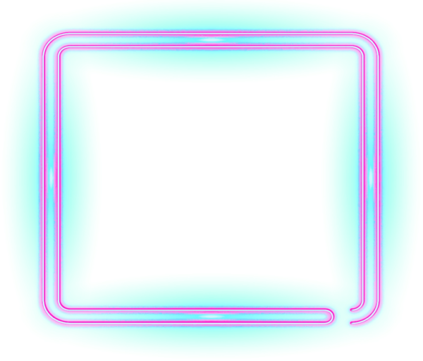 Неоновая рамка