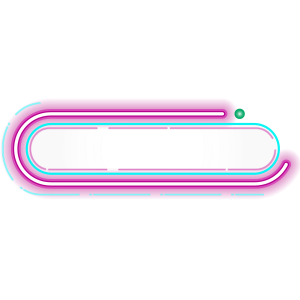 Прозрачный неон