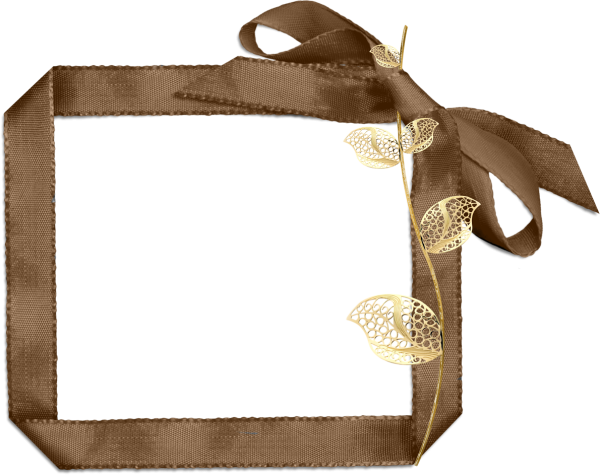 Рамка коричневая