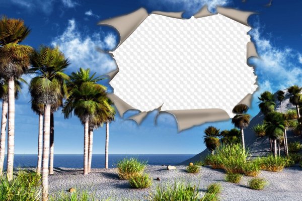 Пляжные рамки для фотошопа