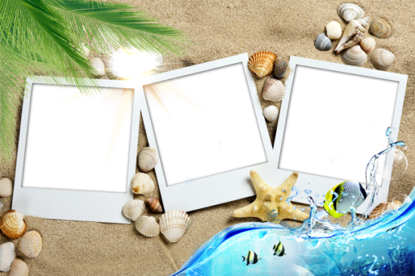 Рамки для коллажа путешествие