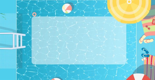 Фон для презентации по плаванию в бассейне