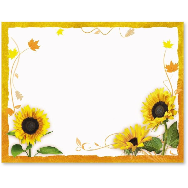 Рамка Подсолнухи