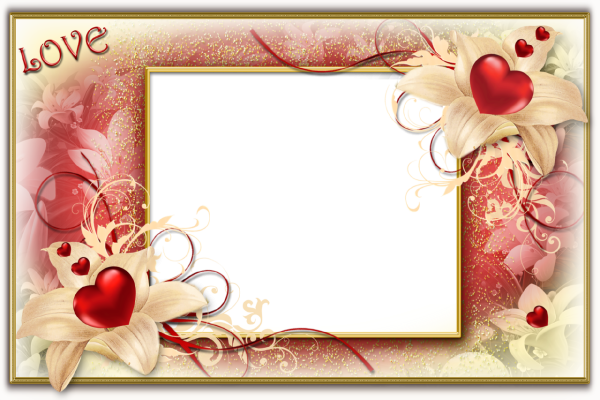 Фоторамка романтическая