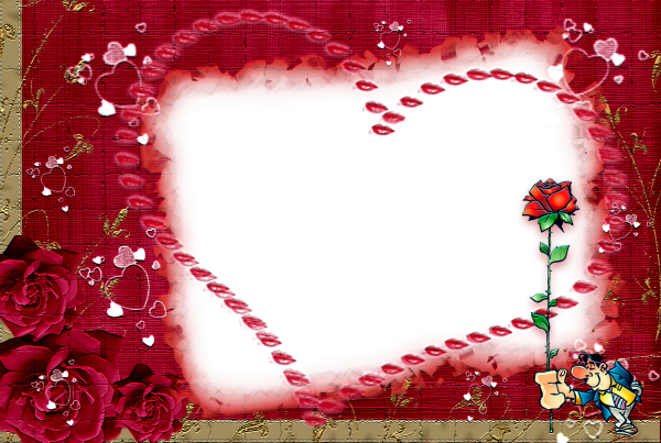 Красивые рамки для фотошопа романтические