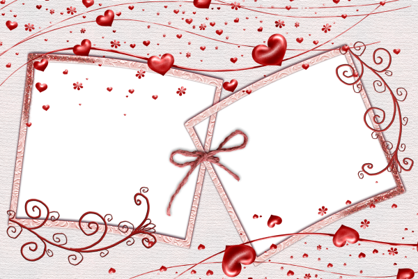 Рамки для фотографий для влюбленных