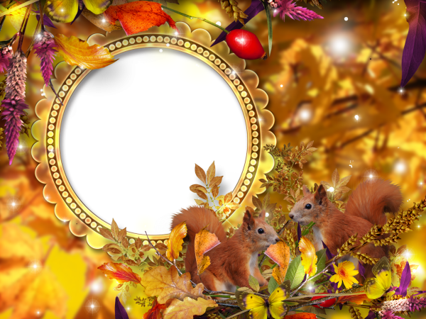 Осенняя рамка