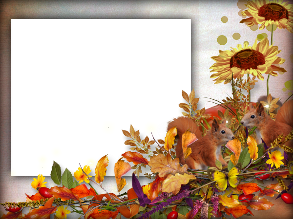 Осенняя рамка