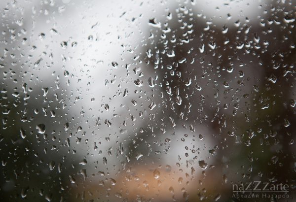 Дождик по стеклу