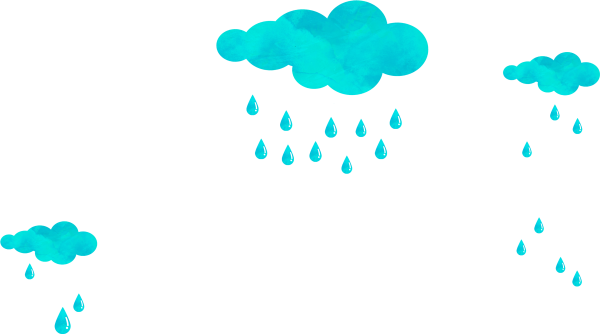 Дождик без фона