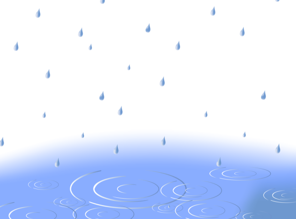 Детский фон дождь