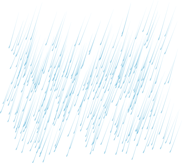 Дождь без фона для фотошопа