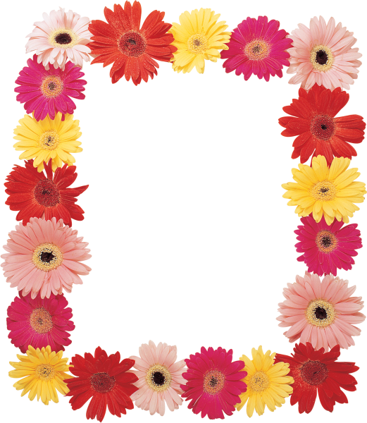 Рамка из цветов