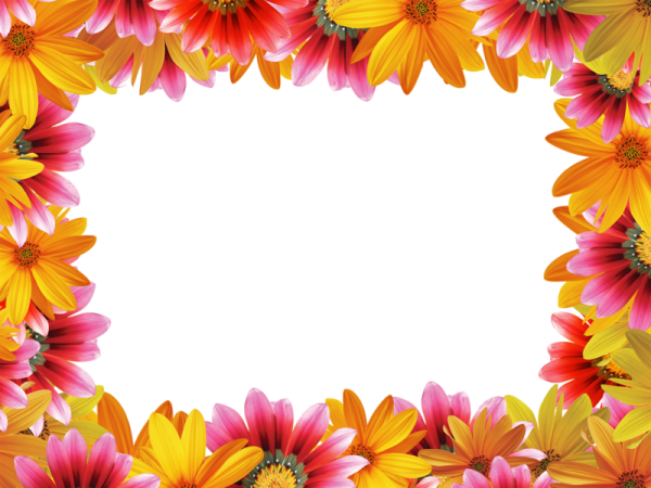 Цветочная рамка