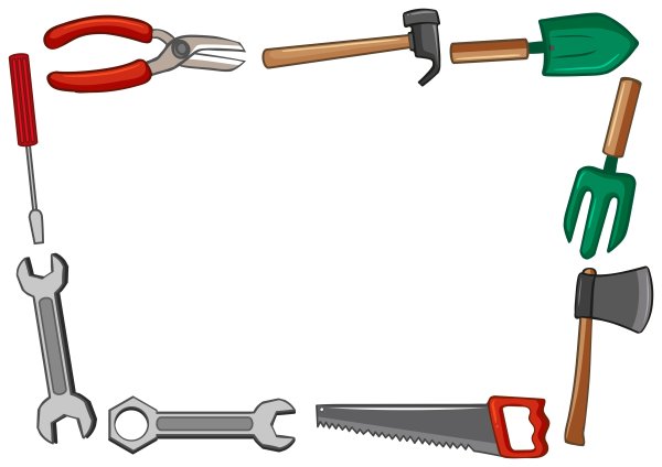 Рамка инструменты для детей