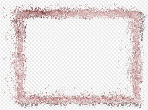 Рамочка на прозрачном фоне