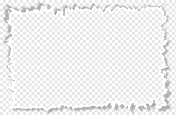 Рамка с неровными краями