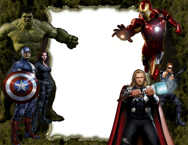 Рамки супергеройские