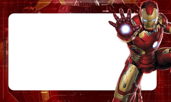 Рамка в стиле Марвел