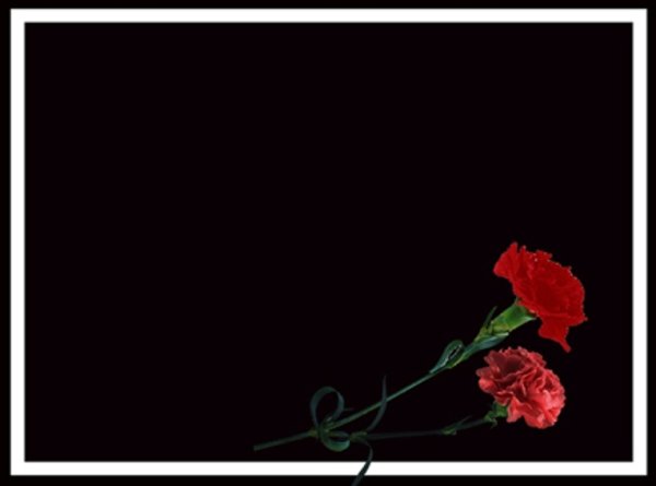 Рамки для соболезнования