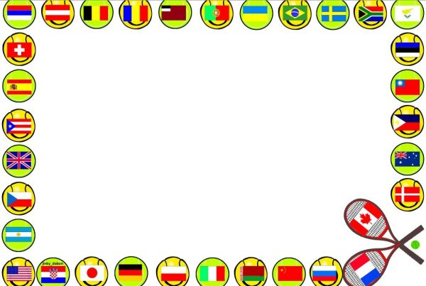 Рамка спортивные игры