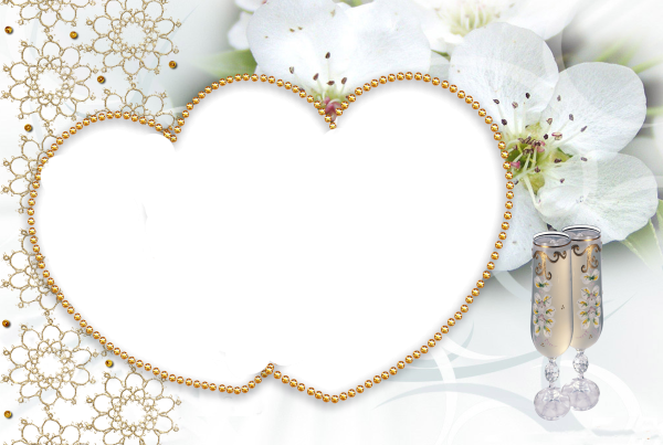 Свадебная рамка